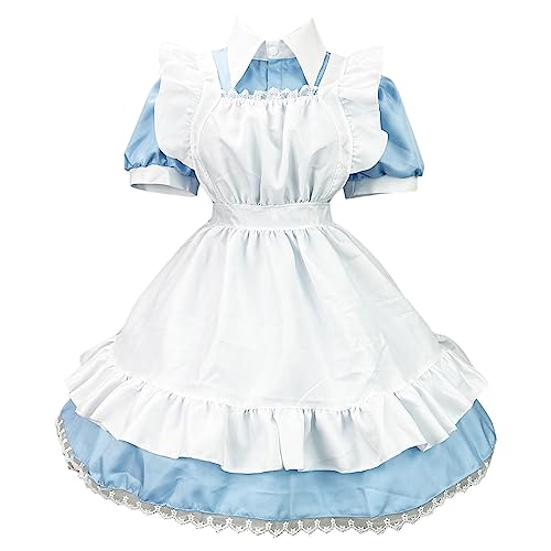 Generisch Halloween Kostüm Damen Kawaii Clothes Cosplay Maid Dienstmädchen Anime Pretty Maids Partner Schoolgirl Outfit Magd Schuluniform Lolita Kleid Gothic Dornröschen Generisch Halloween Kostüm Damen Kawaii Clothes Cosplay Maid Dienstmädchen Anime Pretty Maids Partner Schoolgirl Outfit Magd Schuluniform Lolita Kleid Gothic Dornröschen von Generisch