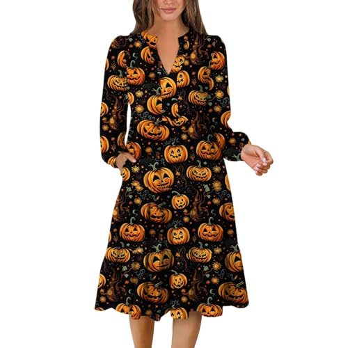 Generisch Halloween Kostüm Damen Puppe Puppe Ninja Costume Women Vampire Lang Brautkleid Vampir Braut Mittelalter Kleidung Toten Clown Dress für Skelett Punk Frauen Cosplay Vampire Kostüm Damen L von Generisch