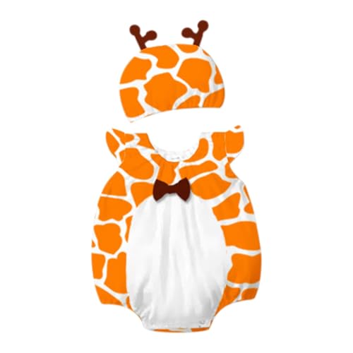 Generisch Halloween Kostüm Neugeborene Mädchen Junge Einteiler Kinderkostüm Niedliche Drucke Langarm Strampler Hausanzug Übergroßes Sweatshirt Pumpkin Kostüm Halloween Kinder Jungen von Generisch