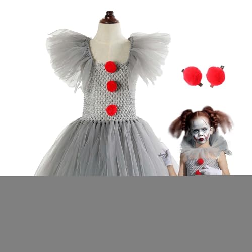 Generisch Halloween Kostüme Für Kinder,Mädchen Kostüm | Atmungsaktives Outfit Für Fotos Spiele Feste Weihnachten Tägliche Anlässe von Generisch