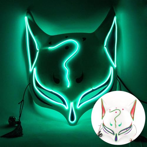 Generisch Halloween Maske Für Kostüm Masken Maskerade Maske Anime Karneval Cosplay Ostern Weihnachten Party Kinderdekoration (B) von Generisch