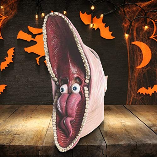 Generisch Halloween Maske - Horror Lustiges Kostüm Halloween Maske, Halloween-Horror-Kopfbedeckung - Carnival Cosplay Props für Männer Und Frauen (B) von Generisch