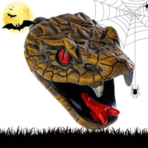 Generisch Halloween-Pfeifen - Party-Schlangenpfeife | Tragbares Halloween-Streichspielzeug aus Harz für Dekoration Gruselhaus und Partyspiele von Generisch