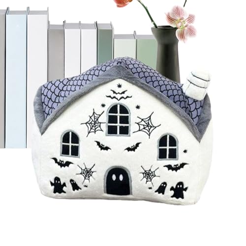 Generisch Halloween Plüsch,Halloween Gruselhaus Plüsch Spielzeug - Saisonale Kuschelweiche Puppe Für Auto Bett Wohnzimmer Kinderzimmer von Generisch