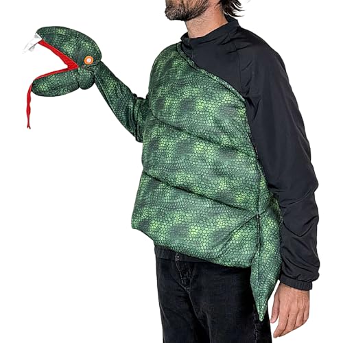Generisch Halloween Python Kostüm | Humorvolles Schlangen Rollenspiel Verkleidung - Tierkostüm Mit Interaktiver Hand Auch Als Weihnachtskostüm Für Männer Generisch Halloween Python Kostüm | Humorvolles Schlangen Rollenspiel Verkleidung - Tierkostüm Mit Interaktiver Hand Auch Als Weihnachtskostüm Für Männer von Generisch