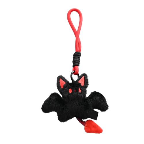 Generisch Halloween Schläger Plüsch, Nachteule Plüschkaninchen, Niedlicher Anhänger, Plüschpuppe, 13x3cm von Generisch