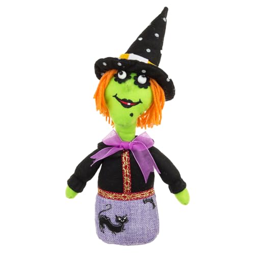 Generisch Halloween Stofftiere,Hexe Plüschpu PPE,Gefüllte Plüsch-Halloween-Dekoration, schöne weiche Puppe | Hexenschädel-Umarmungspuppenspielzeug, Desktop-Ornamente für Halloween-Heimdekoration Generisch Halloween Stofftiere,Hexe Plüschpu PPE,Gefüllte Plüsch-Halloween-Dekoration, schöne weiche Puppe | Hexenschädel-Umarmungspuppenspielzeug, Desktop-Ornamente für Halloween-Heimdekoration von Generisch