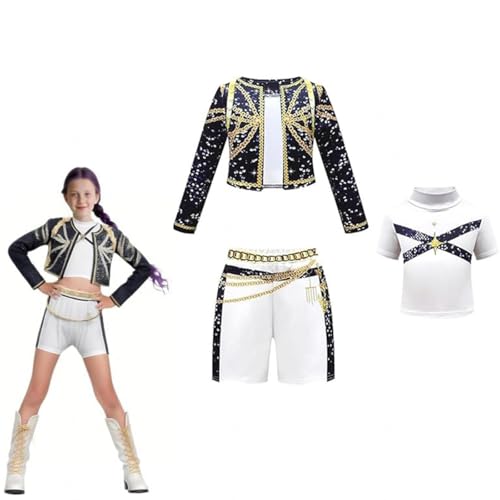 Generisch Halloween kostüm mädchen Popsängerin für Rollenspiele, Halloween-Kostüme für Kleinkinder von Generisch