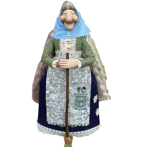 Generisch Handgemachte Küchenhexe Puppe, Bezaubernde Glücksbringer Kochpuppe, Kochpuppen Küche hängende Dekoration, einzigartige Heimdekoration, für Mama oder einen Freund, der gerne kocht (A) von Generisch