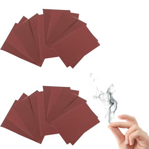 Generisch Hells Magic Article Paper, My Mystic Smoke, Finger Smoke Magic, Magic Smoke Finger, Funny Magic Card Magic Trick to Make Smoke with Your Fingers Performance Props (20Pcs, 5x7cm) von Generisch