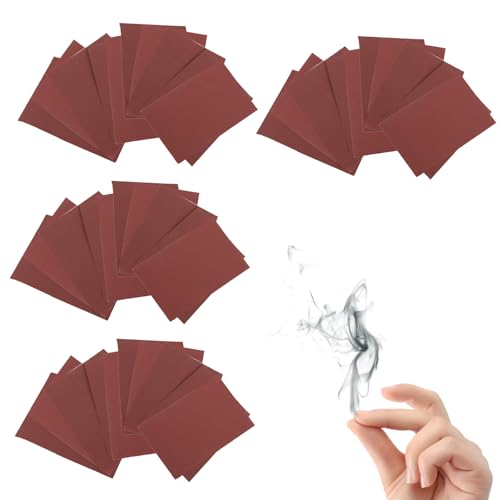 Generisch Hells Magic Article Paper, My Mystic Smoke, Finger Smoke Magic, Magic Smoke Finger, Funny Magic Card Magic Trick to Make Smoke with Your Fingers Performance Props (40Pcs, 5x7cm) von Generisch