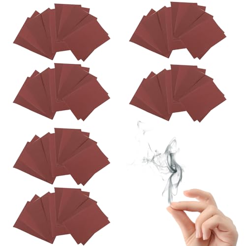Generisch Hells Magic Article Paper, My Mystic Smoke, Finger Smoke Magic, Magic Smoke Finger, Funny Magic Card Magic Trick to Make Smoke with Your Fingers Performance Props (60Pcs, 7x10cm) von Generisch
