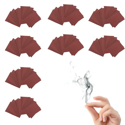 Generisch Hells Magic Article Paper, My Mystic Smoke, Finger Smoke Magic, Magic Smoke Finger, Funny Magic Card Magic Trick to Make Smoke with Your Fingers Performance Props (80Pcs, 5x7cm) von Generisch