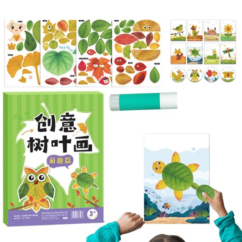 Generisch Herbst Craft Kit - 9,84x7,09 Zoll Blatthandwerk für Kinder Kreatives Spaß, Bildungslernen mit -Kunstprojekten, Herbsthandwerk für saisonale Verwendung, Papiermaterial Generisch Herbst Craft Kit - 9,84x7,09 Zoll Blatthandwerk für Kinder Kreatives Spaß, Bildungslernen mit -Kunstprojekten, Herbsthandwerk für saisonale Verwendung, Papiermaterial von Generisch