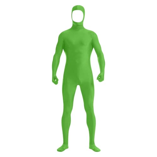 Generisch Herren Body Ganzkörper-Overall für Erwachsene zweite Haut Open Face Cosplay Jumpsuit, Ganzkörperanzug Tight Damen Herren Ganzkörper Slenderman Kostüm, Halloween Weihnachten Unisex Karneval Generisch Herren Body Ganzkörper-Overall für Erwachsene zweite Haut Open Face Cosplay Jumpsuit, Ganzkörperanzug Tight Damen Herren Ganzkörper Slenderman Kostüm, Halloween Weihnachten Unisex Karneval von Generisch
