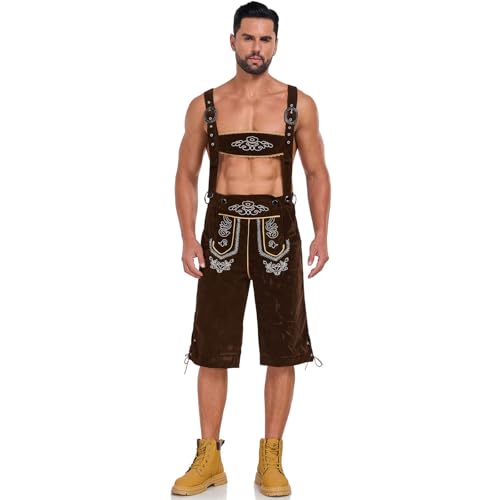 Generisch Herren Oktoberfest Shorts Herren Oktoberfest-Overall MüNchner KostüM, Hofstil, Dress Up Deutsches Motto Party Karneval Fastnacht Kleidung FüR Erwachsene Generisch Herren Oktoberfest Shorts Herren Oktoberfest-Overall MüNchner KostüM, Hofstil, Dress Up Deutsches Motto Party Karneval Fastnacht Kleidung FüR Erwachsene von Generisch