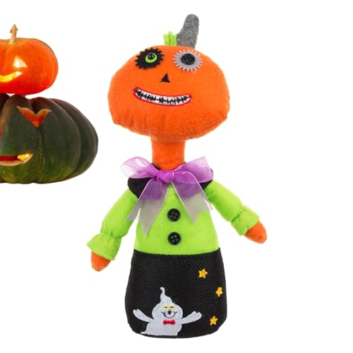 Generisch Hexe Plüschtier,Halloween Hexenpu ppen,Gefüllte Plüsch-Halloween-Dekoration, Schöne Weiche Puppe - Hexenschädel-Umarmungspuppenspielzeug, Desktop-Ornamente Für Halloween-Heimdekoration von Generisch