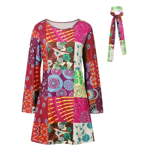 Generisch Hippie Kostüm Damen Indianer 60er Langer 70er Retro Kleider Karneval Zirkus Jahre Outfit Flower Power Faschingskostüme Faschingskostüm Stilvoll Schlager Generisch Hippie Kostüm Damen Indianer 60er Langer 70er Retro Kleider Karneval Zirkus Jahre Outfit Flower Power Faschingskostüme Faschingskostüm Stilvoll Schlager von Generisch
