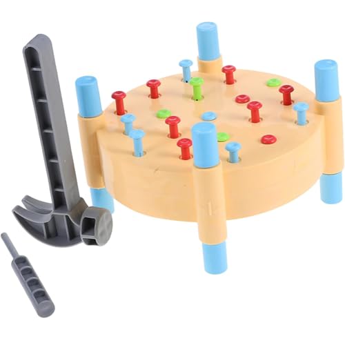 Generisch Holz-Baby-Werkbank-Stampfen-Hammers pielzeug mit 19 Pegs und Mallet für Kleinkinder, STEM-pädagogisches Vorschul-Lernspiel Zeug für die Hand-Auge-Koordination Generisch Holz-Baby-Werkbank-Stampfen-Hammers pielzeug mit 19 Pegs und Mallet für Kleinkinder, STEM-pädagogisches Vorschul-Lernspiel Zeug für die Hand-Auge-Koordination von Generisch