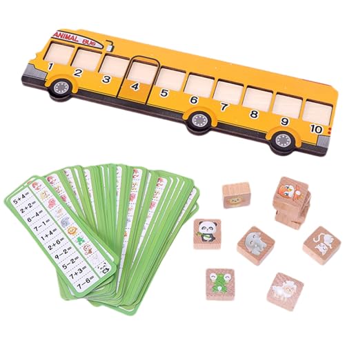 Generisch Digitales Tierbus-Spielzeug - Mathematisches Logiktraining | Pädagogisches Lernspielzeug | Ideal Für Kinder, Digitales Bedienungslernen Und Denkschulung Generisch Digitales Tierbus-Spielzeug - Mathematisches Logiktraining | Pädagogisches Lernspielzeug | Ideal Für Kinder, Digitales Bedienungslernen Und Denkschulung von Generisch