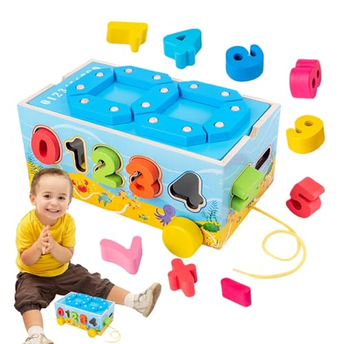 Generisch Holz-Formsortierer, Formsortierer-Spielzeug - Niedliches Baustein-Spielzeug, Block-Match in Anhängerform - Lernspielzeug, lustiges Zählspiel, frühes Lernspielzeug für und Mädchen Generisch Holz-Formsortierer, Formsortierer-Spielzeug - Niedliches Baustein-Spielzeug, Block-Match in Anhängerform - Lernspielzeug, lustiges Zählspiel, frühes Lernspielzeug für und Mädchen von Generisch