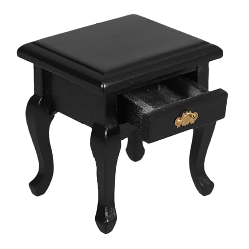 Generisch Holz -TV -Schrank Mini House Accessory Mini -Holzschrank 、 kleine Nachttische puppenhaus Wohnzimmer möbel Mini-Schreibtisch Miniatur-Nachttisch Mini-Nachttisch-Dekoration Schwarz Generisch Holz -TV -Schrank Mini House Accessory Mini -Holzschrank 、 kleine Nachttische puppenhaus Wohnzimmer möbel Mini-Schreibtisch Miniatur-Nachttisch Mini-Nachttisch-Dekoration Schwarz von Generisch