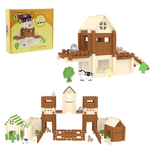 Generisch Holzbausteine, Einsteck- und Zapfenset, Bauspielzeug für Kinder, geschickte Entwicklung, Förderung der Fantasie 21,5 x 18,5 x 5 cm/8,46 x 7,28 x 1,97 Zoll für Kinder ab 3 Jahren Generisch Holzbausteine, Einsteck- und Zapfenset, Bauspielzeug für Kinder, geschickte Entwicklung, Förderung der Fantasie 21,5 x 18,5 x 5 cm/8,46 x 7,28 x 1,97 Zoll für Kinder ab 3 Jahren von Generisch