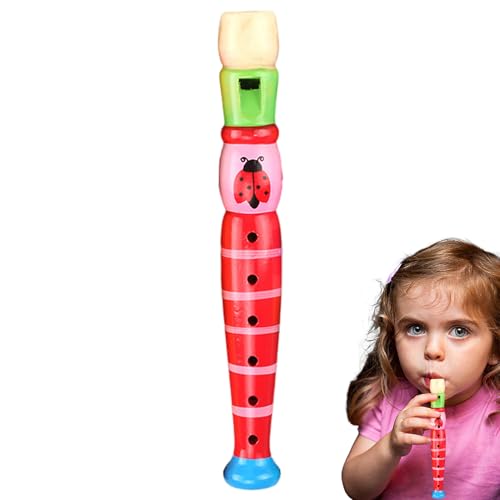 Generisch Holzflöte - Kinderflöte, Cartoon Holzflöte | Kleine Holzrekorder, 6 -Loch -Flötenspielzeug für Jugendliche, musikalische Klangspielzeug für frühe Bildung Generisch Holzflöte - Kinderflöte, Cartoon Holzflöte | Kleine Holzrekorder, 6 -Loch -Flötenspielzeug für Jugendliche, musikalische Klangspielzeug für frühe Bildung von Generisch