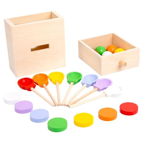 Generisch Holzkugel Drop -Spielzeug, Formpassungsbox,Farbsortierkugel Drop Schublade Spielzeug | 7 Farbe der Kugeln werfen Spiele für Eltern-Kind-Interaktion zu Generisch Holzkugel Drop -Spielzeug, Formpassungsbox,Farbsortierkugel Drop Schublade Spielzeug | 7 Farbe der Kugeln werfen Spiele für Eltern-Kind-Interaktion zu von Generisch