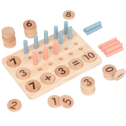Generisch Holzspielzeug zählen, hölzerne Zähler Peg Board - Vorschulzahlen Lernspielzeug | Kreatives Vorschulenmathematik -Lernaktivitäten für Zuhause, Schule, Kindergarten Generisch Holzspielzeug zählen, hölzerne Zähler Peg Board - Vorschulzahlen Lernspielzeug | Kreatives Vorschulenmathematik -Lernaktivitäten für Zuhause, Schule, Kindergarten von Generisch