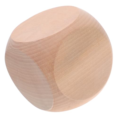 Generisch Holzwürfel Zum Basteln, Leere Würfel, DIY-würfel, 6 Seiten, 80 Mm, Holz, Runde Eckblöcke Für Puzzle, Basteln, Spiele, Partys Generisch Holzwürfel Zum Basteln, Leere Würfel, DIY-würfel, 6 Seiten, 80 Mm, Holz, Runde Eckblöcke Für Puzzle, Basteln, Spiele, Partys von Generisch