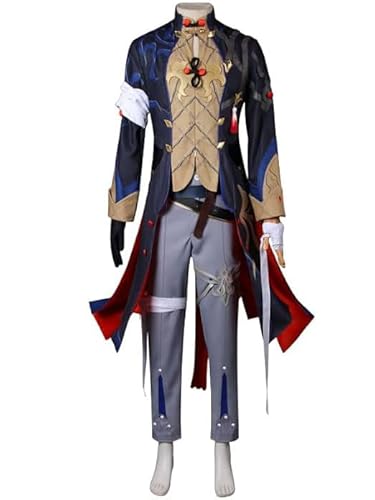 Generisch Honkai Star Rail Cosplay Kostüm Halloween Outfit Uniform Full Set Kostüm für Unisex Erwachsene Blade Anime Cosplay Fanartikel (Blade, S) von Generisch