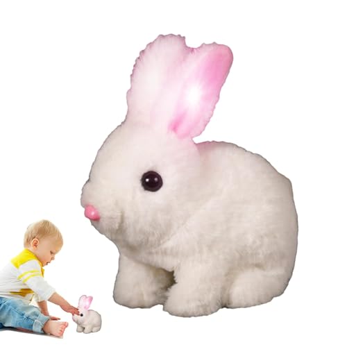Generisch Hoping Bunny Toy, hüpfen Bunny,Simulierte Kaninchenpuppe Stofftiere | Interaktive Plüschfiguren, Hoping Robotertier, Springen Generisch Hoping Bunny Toy, hüpfen Bunny,Simulierte Kaninchenpuppe Stofftiere | Interaktive Plüschfiguren, Hoping Robotertier, Springen von Generisch