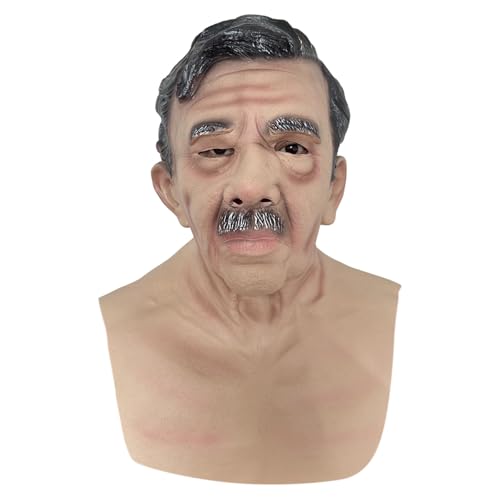 Generisch Horror Maske, Halloween Maske, Horror Scary Halloween Mask, Cosplay/Gruseliger Halloween Demon/Karneval Fasching Böse Kostümparty-Requisiten für Damen Herren von Generisch