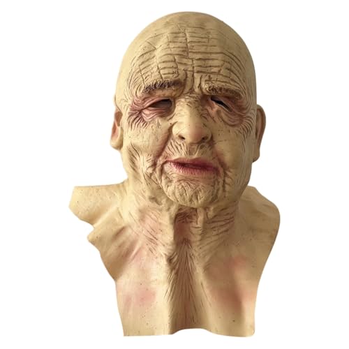 Generisch Horror Maske, Halloween Maske, Horror Scary Halloween Mask, Cosplay/Gruseliger Halloween Demon/Karneval Fasching Böse Kostümparty-Requisiten für Damen Herren von Generisch