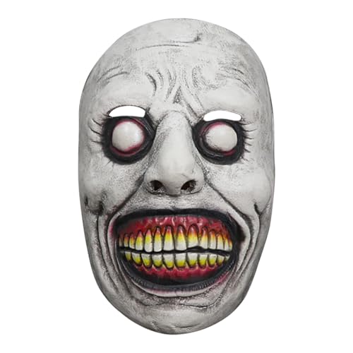 Generisch Horror Maske, Halloween Maske, Horror Scary Halloween Mask, Lächelnder Dämon/Clown Cosplay/Gruseliger Halloween Demon/Karneval Fasching Böse Kostümparty-Requisiten für Erwachsener Generisch Horror Maske, Halloween Maske, Horror Scary Halloween Mask, Lächelnder Dämon/Clown Cosplay/Gruseliger Halloween Demon/Karneval Fasching Böse Kostümparty-Requisiten für Erwachsener von Generisch