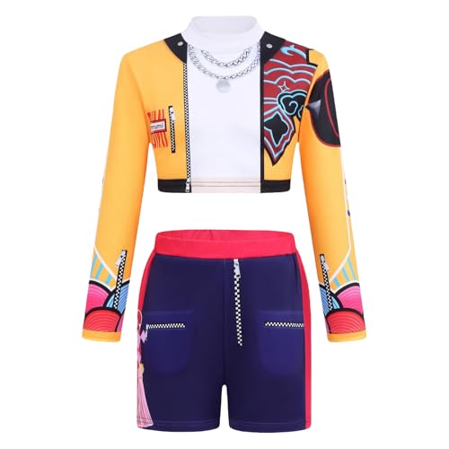 Generisch Hunters Mädchen Bühnenoutfit Popsängerinnen Kostüm, Anime Cosplay Kostüme Für Mädchen, R-umi Mira Und Z-oey Für Anime Hunter Outfit Mottopartys Maskenbälle Generisch Hunters Mädchen Bühnenoutfit Popsängerinnen Kostüm, Anime Cosplay Kostüme Für Mädchen, R-umi Mira Und Z-oey Für Anime Hunter Outfit Mottopartys Maskenbälle von Generisch