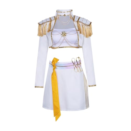 Huntrix Cosplay Kostüm Huntrix Merch Kostüm Outfit Uniform Vollständiges Set Halloween Party Karneval Anzug für Frauen Mädchen（NO Schuhe） von Generisch