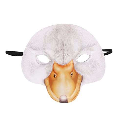 Generisch Hworks Duck Mask Halloween Cosplay Half Face Cover Costume Prop Generisch Hworks Duck Mask Halloween Cosplay Half Face Cover Costume Prop von Generisch