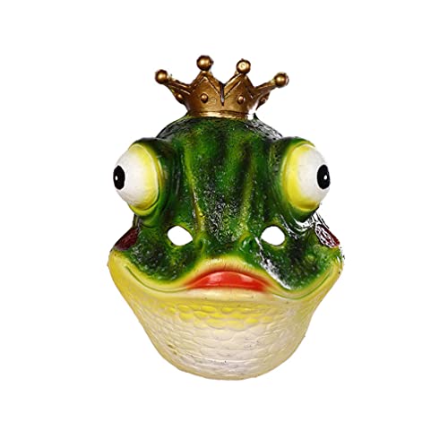 Generisch Hworks Funny Frog Mask Animal Cosplay Face Cover Halloween Show Prop Generisch Hworks Funny Frog Mask Animal Cosplay Face Cover Halloween Show Prop von Generisch