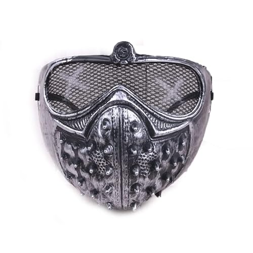 Generisch Hworks Punk Teufel Cosplay Maske Halloween Cosplay Requisiten Party Kunststoff Half Face Cover Generisch Hworks Punk Teufel Cosplay Maske Halloween Cosplay Requisiten Party Kunststoff Half Face Cover von Generisch