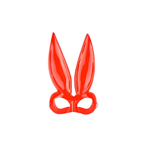 Generisch Hworks Rotes Kaninchen Halbgesichtsmaske Halloween Dekorative Maske Fotoshooting Custome Prop Generisch Hworks Rotes Kaninchen Halbgesichtsmaske Halloween Dekorative Maske Fotoshooting Custome Prop von Generisch