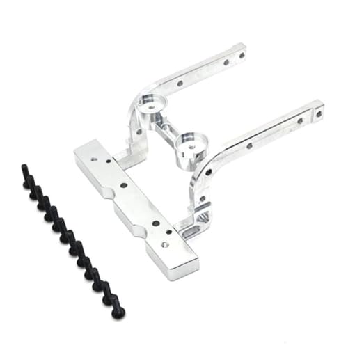 Generisch Hyper Go H12Y H12Y+ Frontmetall -Stoßstange -Upgrade -Teil für 1 12 -Skala -RC -Crawler -Autozubehör, kompatibel mit verschiedenen Modellen(Silver) von Generisch