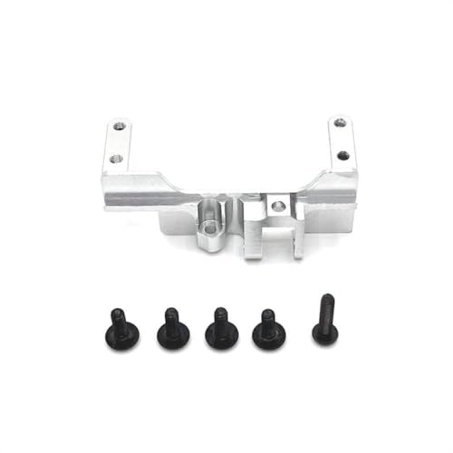 Generisch Hyper Go H12Y RC -Autokauto -Frontmetallachse -Upgrade -Teile mit Servo -Mount -Unterstützung kompatibel mit 1 12 -Skala -Trackauto -Zubehör(Silver) von Generisch
