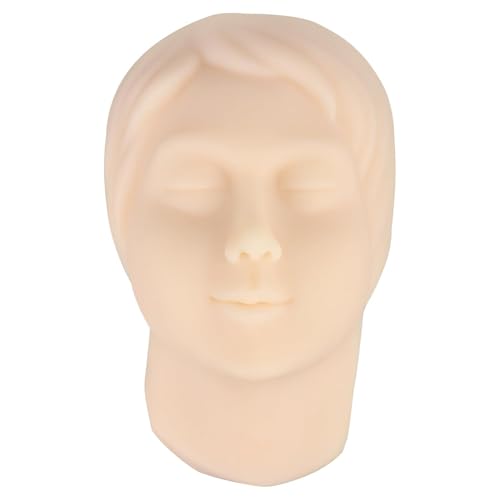 Generisch Injektionstraining Mannequin Gesicht Modell Kopf Modell mit Knochen im Inneren, menschliches Gesicht Gesicht Haut Praxis Modell Training Praxis für Micro-Plastic Suture,Woman von Generisch