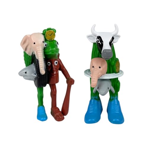 Generisch Italian Brainrot Meme Shark Figuren, Tung Tung Tung Sahur Figur, Tralalero Tralala Kuscheltier, Italian Brainrot Figuren für Kinder & Erwachsene (S-056) von Generisch