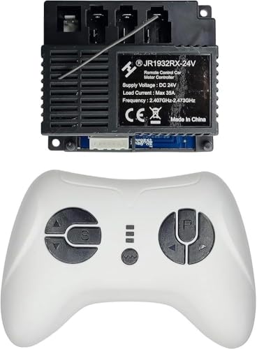 Generisch JR1932RX24V Empfänger, HY2005RX-24V 40A für Kinder Elektroauto Blue-Tooth Transmitter, für 2,4G Fernbedienung für Kinder Elektrofahrzeug 1120790903 (JR1932RX-24V Receiver) von Generisch