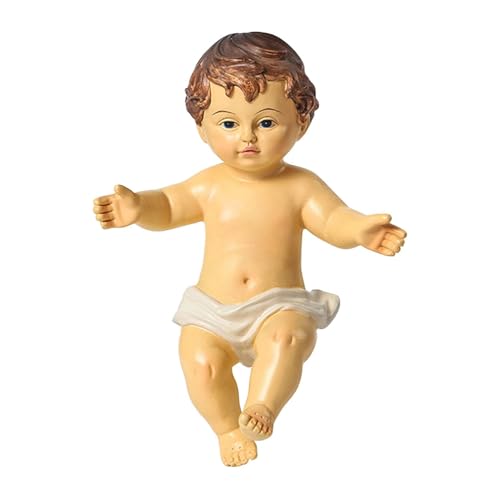 Generisch Jesuskind-Statue - Christliche Jesuskind Figur | Jesus Statuen Jesus Baby Statue Ornament Religiöse Baby Harz Figur Schmuck, Puppe Generisch Jesuskind-Statue - Christliche Jesuskind Figur | Jesus Statuen Jesus Baby Statue Ornament Religiöse Baby Harz Figur Schmuck, Puppe von Generisch