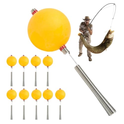 Generisch Jig-Rasseln zum, Welsrasseln zum,10-Fach empfindliche Angelrasseln für Kunstköder - Attraktive, helle Farbkugel-Rassel zum, Outdoor-Angelausrüstung Generisch Jig-Rasseln zum, Welsrasseln zum,10-Fach empfindliche Angelrasseln für Kunstköder - Attraktive, helle Farbkugel-Rassel zum, Outdoor-Angelausrüstung von Generisch