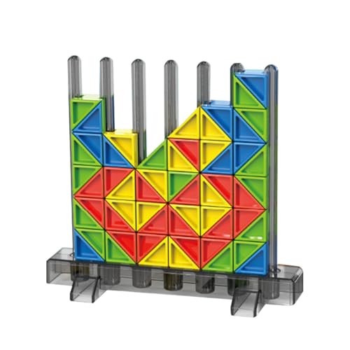 Generisch Jigsaw Tangram, Brain Teasers Educational Toy, Colorful STEM Building Blocks Set, Pattern Shape Sorting Game, Creative Skill Builder, Perfect for Kids, Gift, Learning, 5.91x5.51x1.97 inches von Generisch